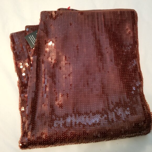 Express Burgundy Wine Sequin Pencil Cocktail Skirt * Ladies Size XL * NEW w/Tags - Picture 3 of 13